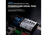<b>BOSS VE-500 Vocal Performer Processador de Voz Profissional com Looper, Harmonia, Auto-Pitch e Vocoder</b> <b>BOSS VE-500 Vocal Performer Processador de Voz Profissional com Looper, Harmonia, Auto-Pitch e Vocoder</b>
